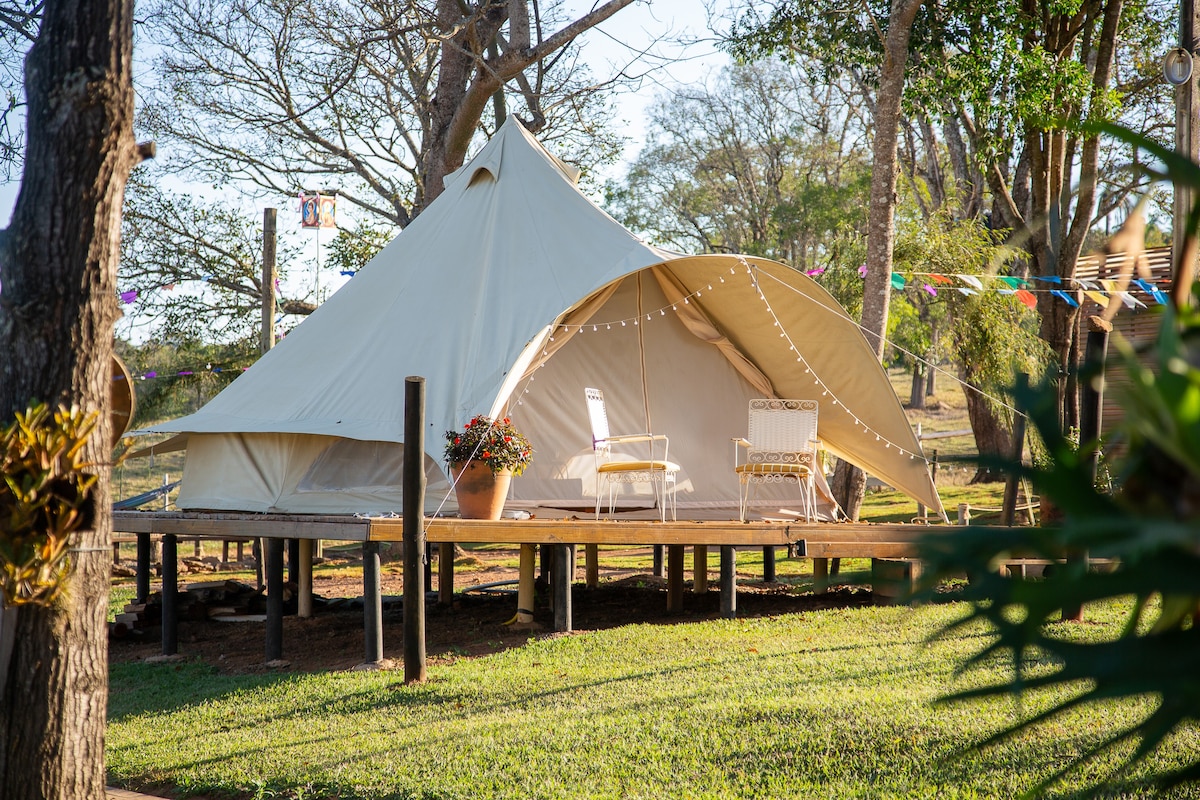 Glamping de luxo Pico Do Morro, Tenda Seriema