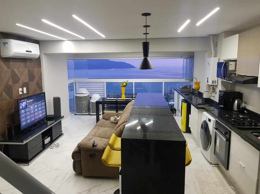 Apartamento Duplex encantador com vista para o mar