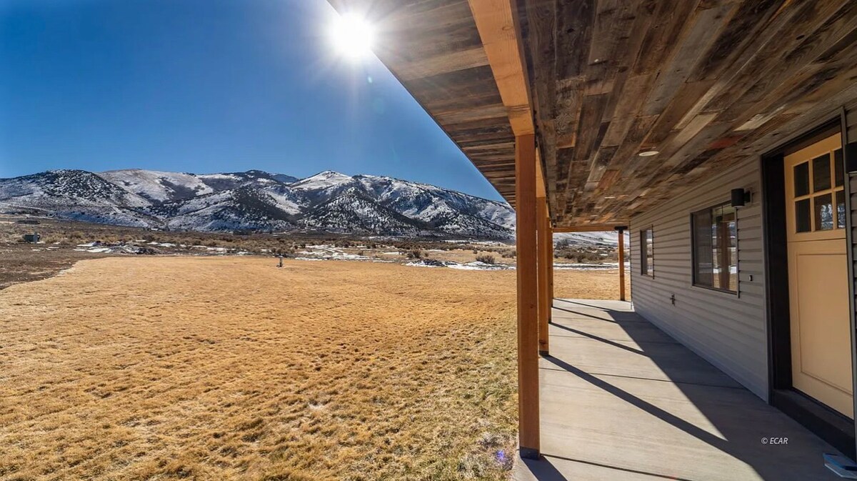 New Farmhouse near the beautiful Ruby Mountains.