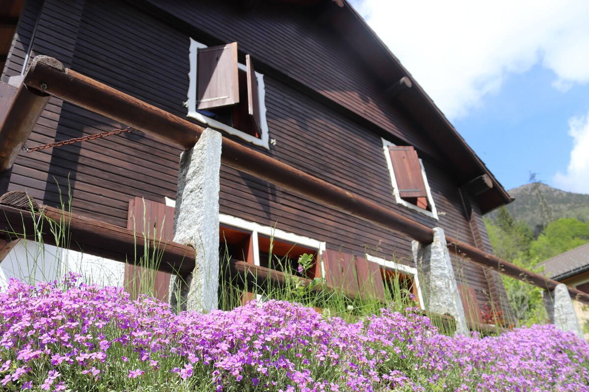 Chalet Re Desiderio in nature