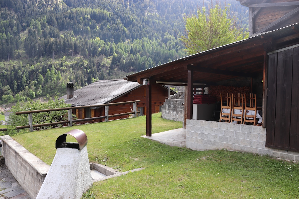 Chalet Re Desiderio in nature