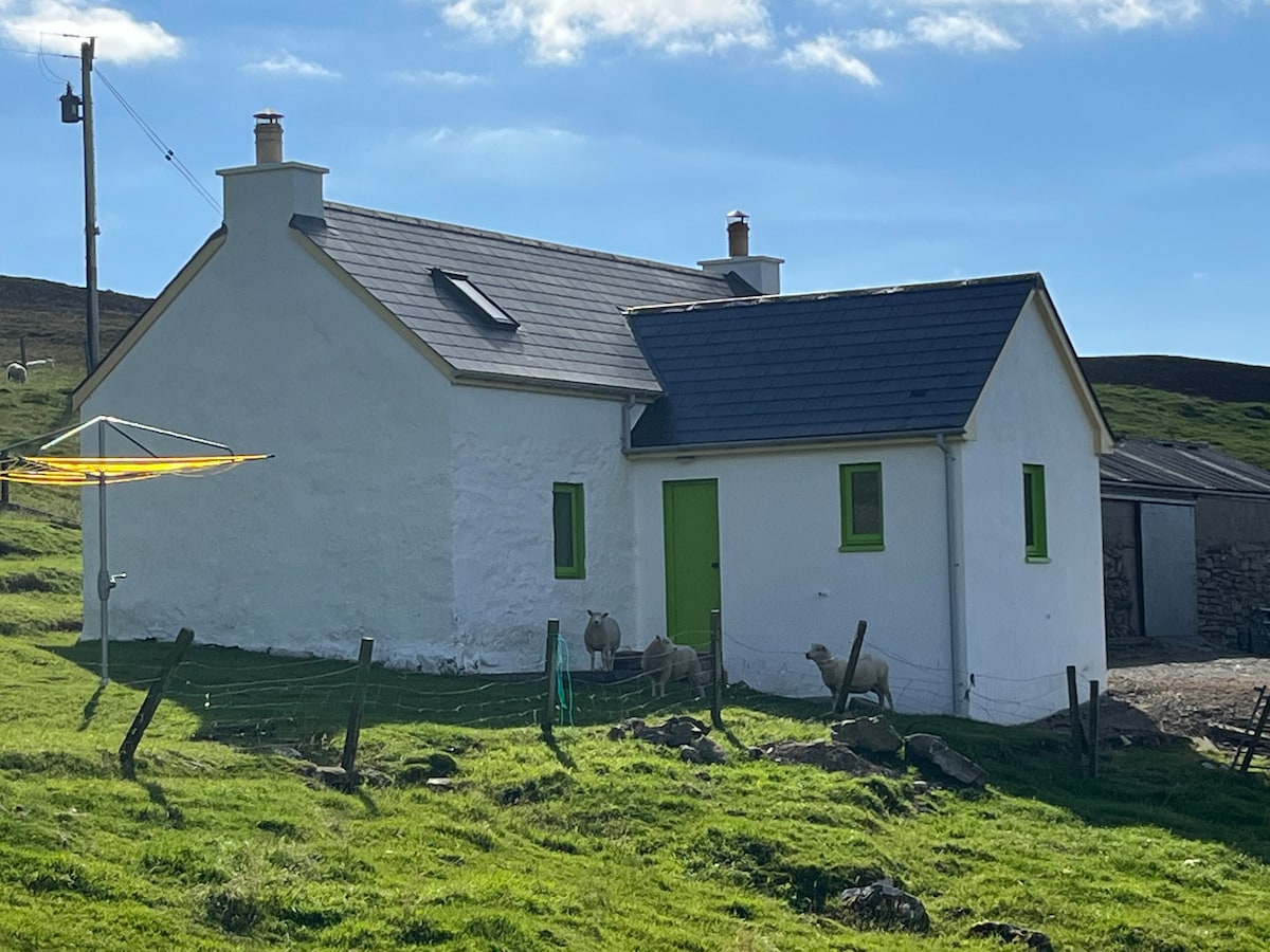 传统小屋-Da Aald Hoose, Walls, Shetland