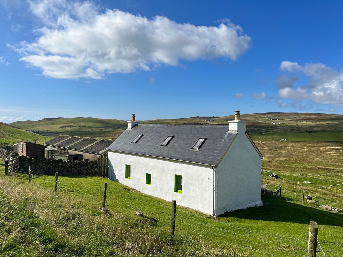 传统小屋-Da Aald Hoose, Walls, Shetland