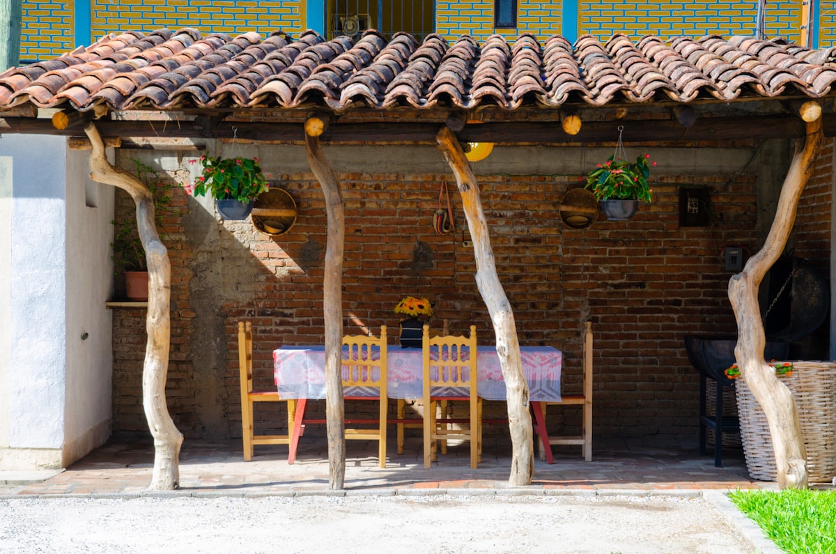 Casa blanca, Tlacolula, Oaxaca