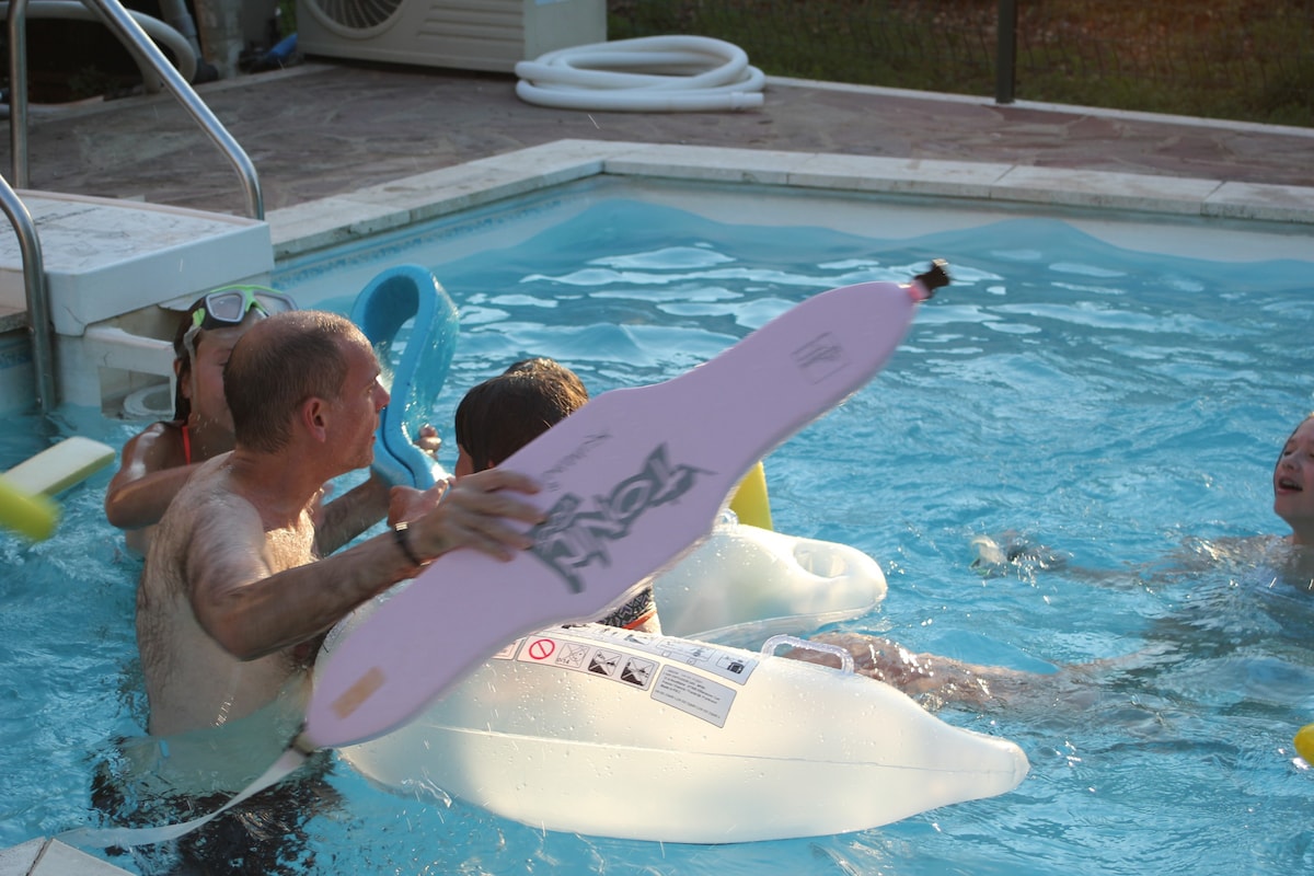 T3 pour adeptes piscine/canoé/pêche