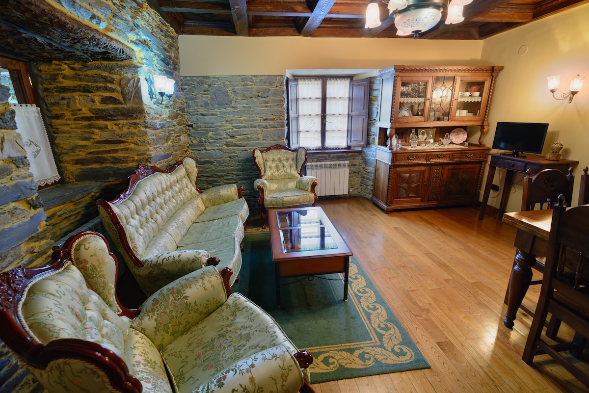 Habitación Casa de Aldea en Asturias. A Casoa