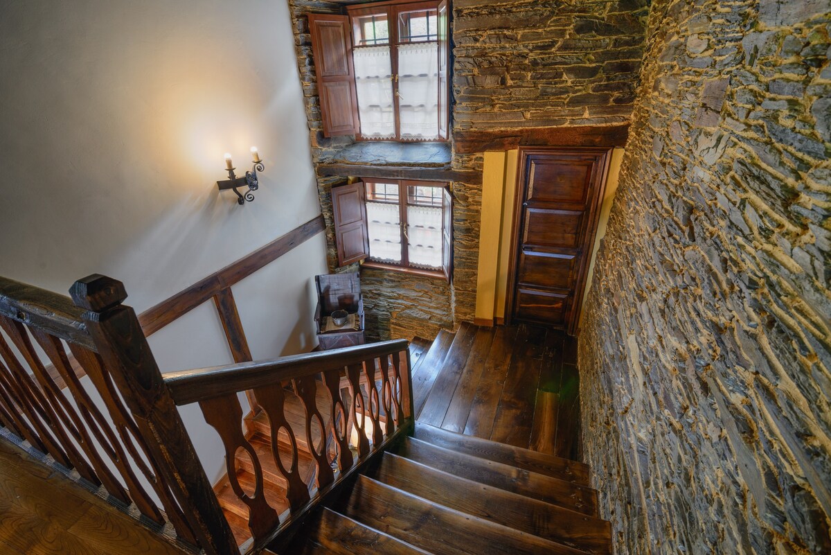 Habitación Casa de Aldea en Asturias. A Casoa