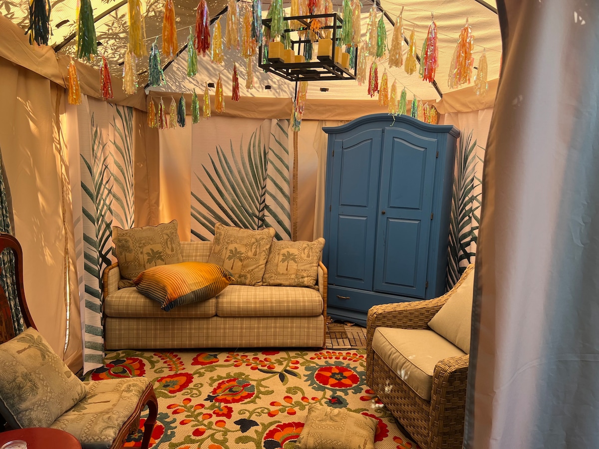 Small Glamping Tent