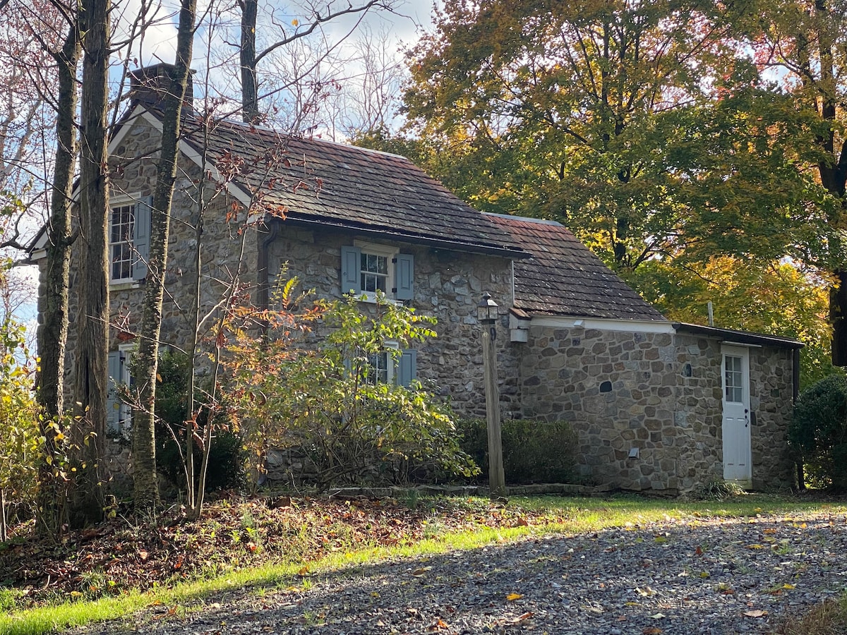 位于美丽的Oley Valley的石头小屋