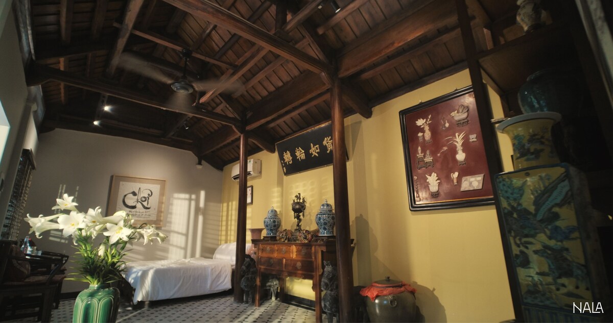 传统越南木屋2张床位