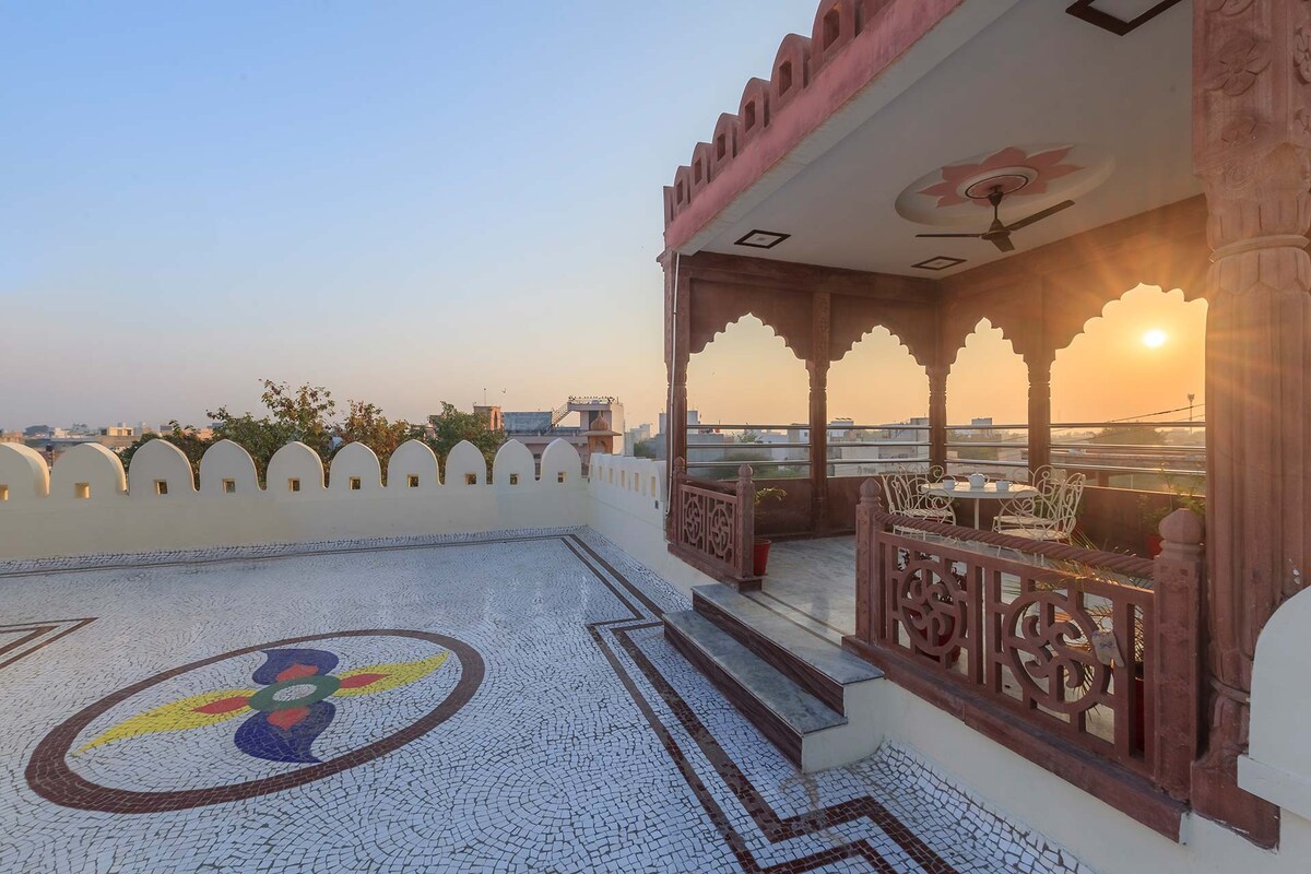 Royal5BR w/BKFST+Terrace @Sunset Escape in Jodhpur
