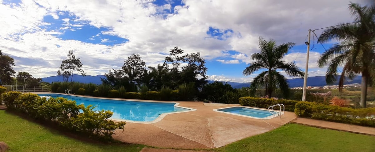 Casa con piscina - vacaciones naturaleza.