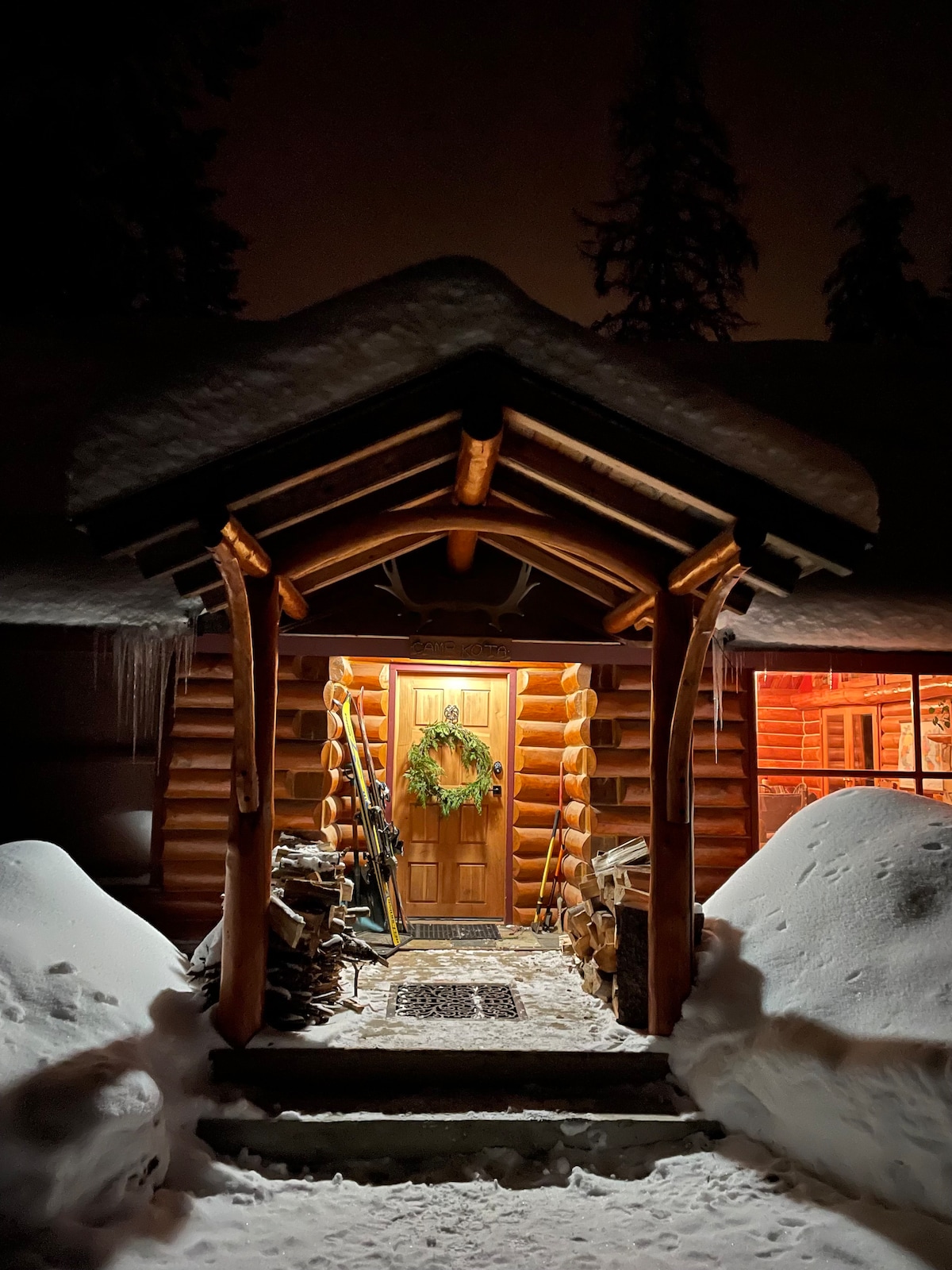 Luxury Log Home