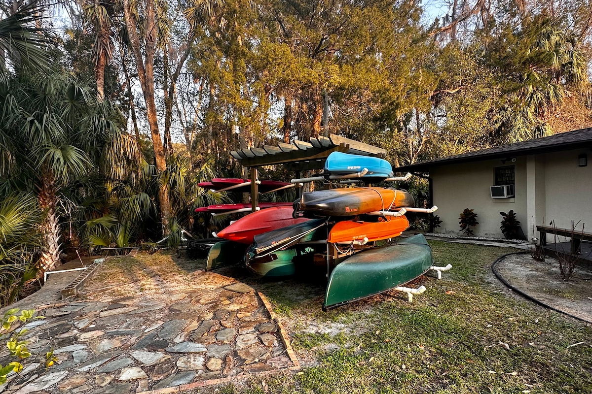 带泳池和私人码头的Homosassa River Retreat