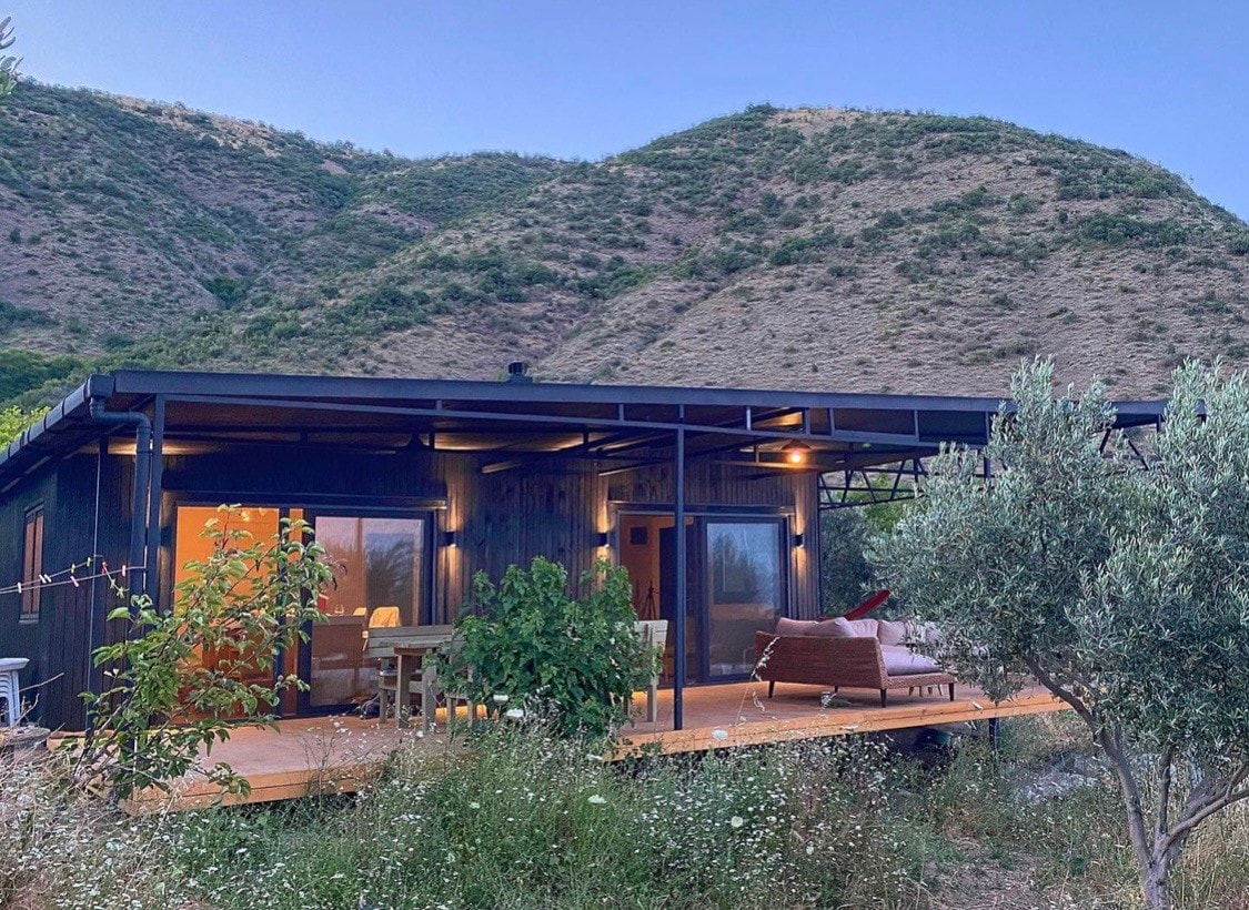 1001 House Off-Grid vineyard & olive orchard home.