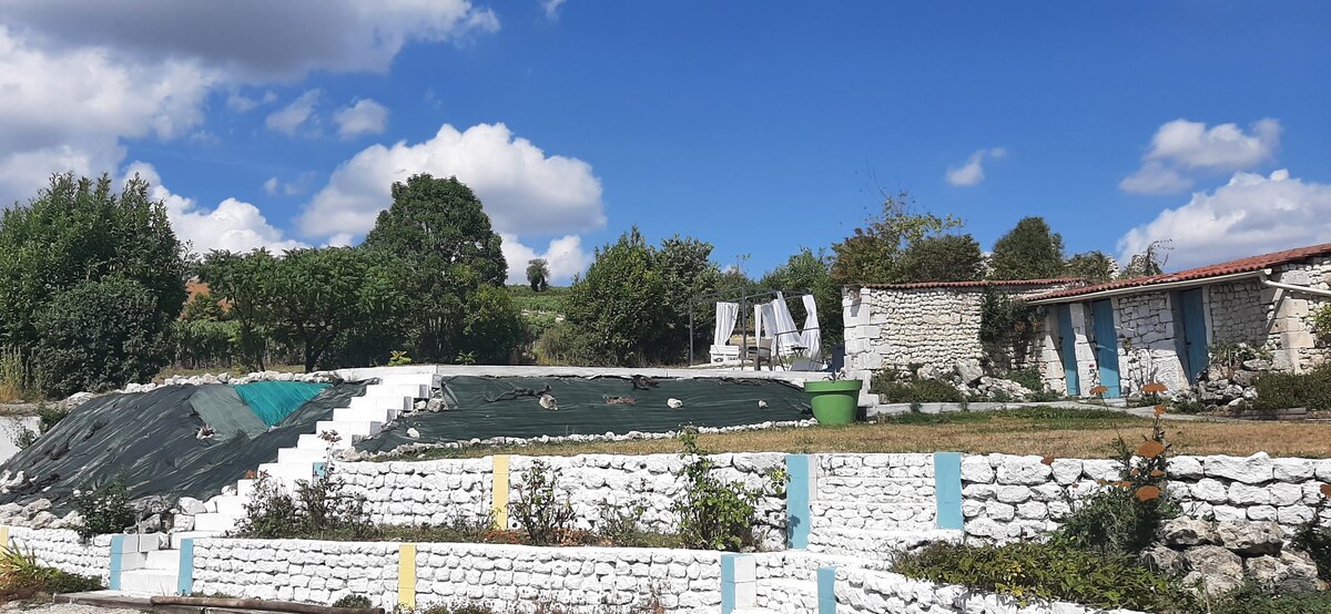 Gîte Maison de Nona 6 chambres avec piscine