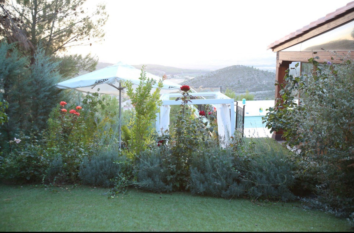 Casa rural con piscina y vistas