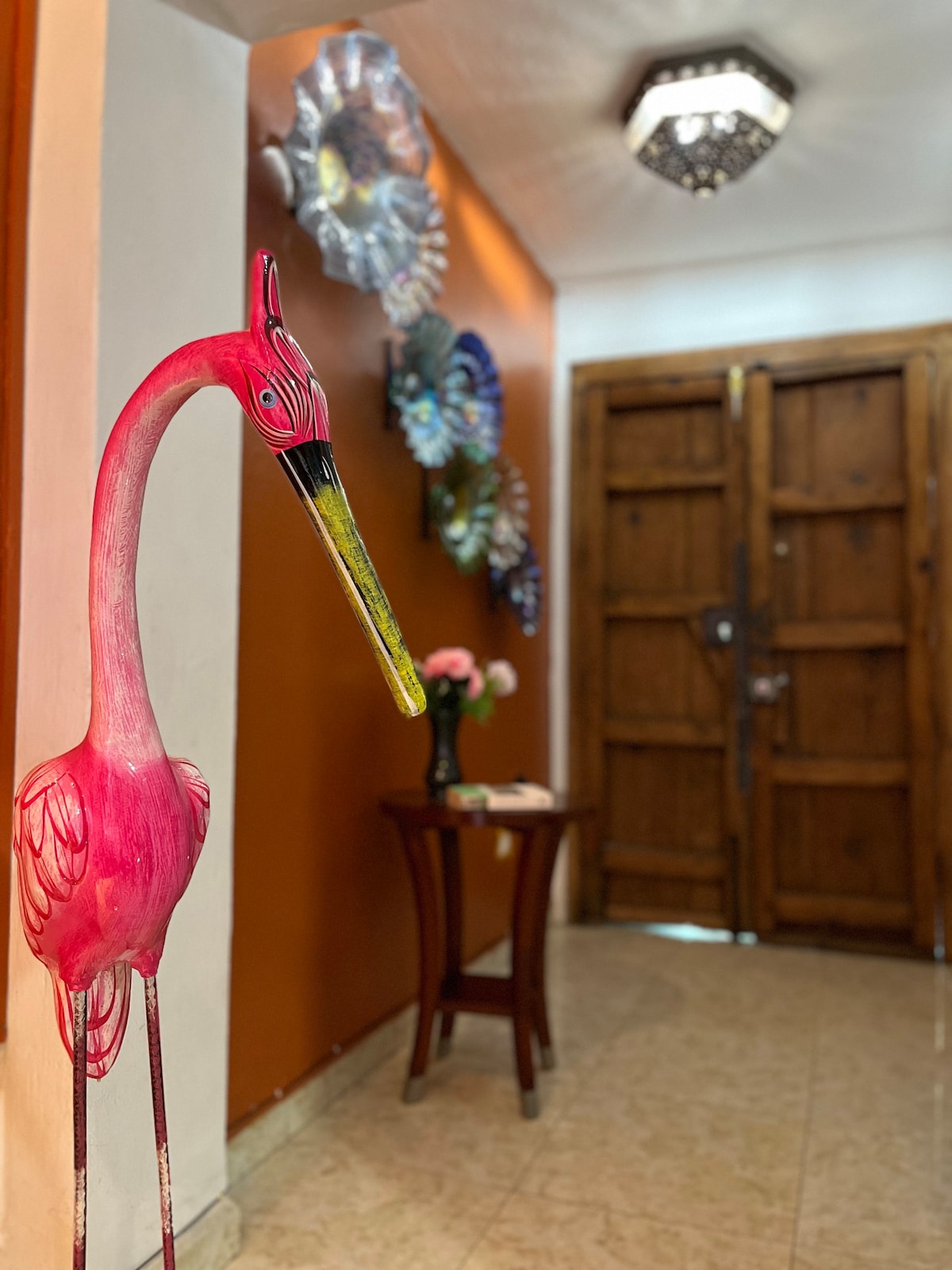 Casa Flamingos -位于特拉克帕克（ Tlaquepaque ）市中心。
