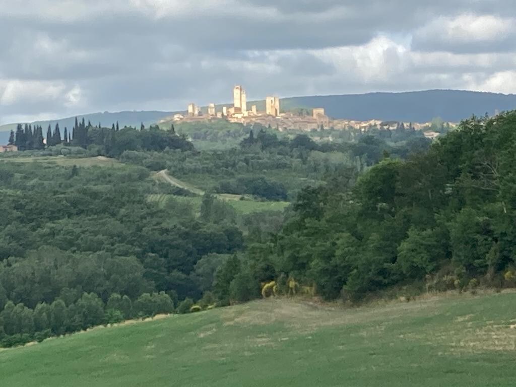 Villa con vista mozzafiato torri S.Gimignano