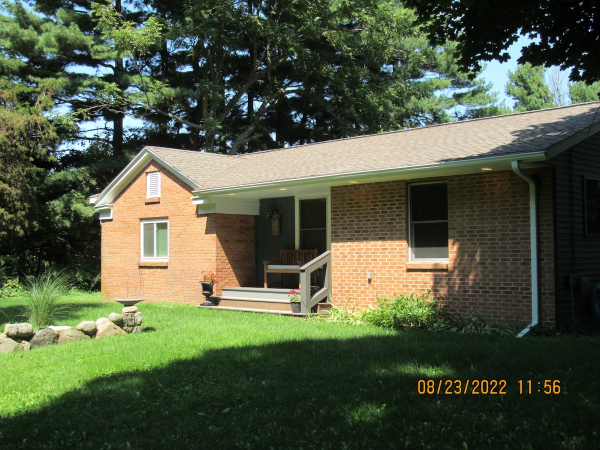 Three bedroom two full bath ranch in the country