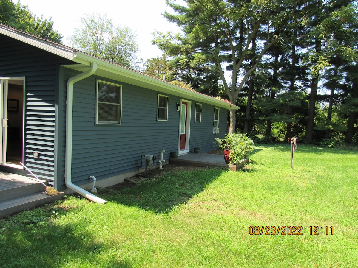 Three bedroom two full bath ranch in the country