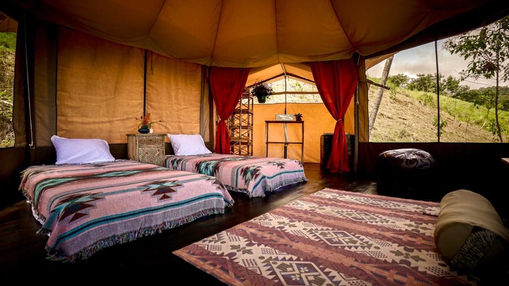 Luxe Ocean view tent - 92 acres rivers & forest