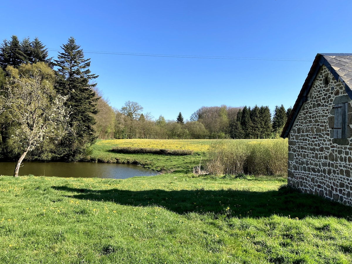 Maison de campagne chaleureuse & tranquille