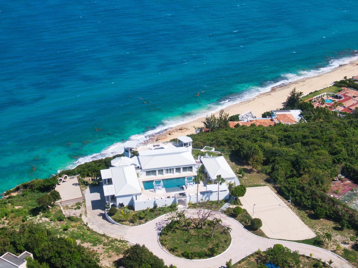 Villa 180° - Ocean view -Private beach access -Terres Basses