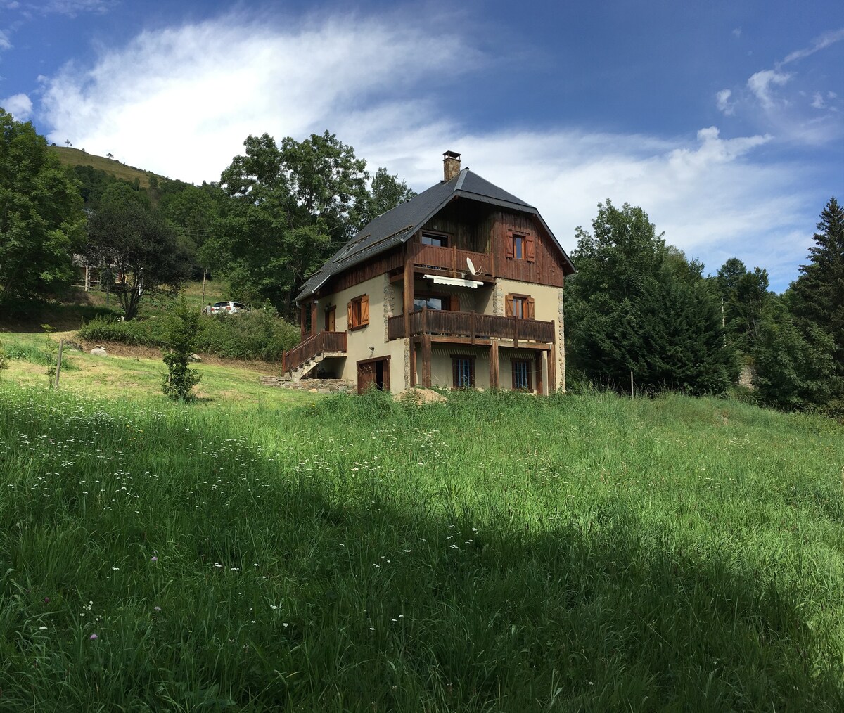 Chalet Pyrénées proche station ski Peyragudes