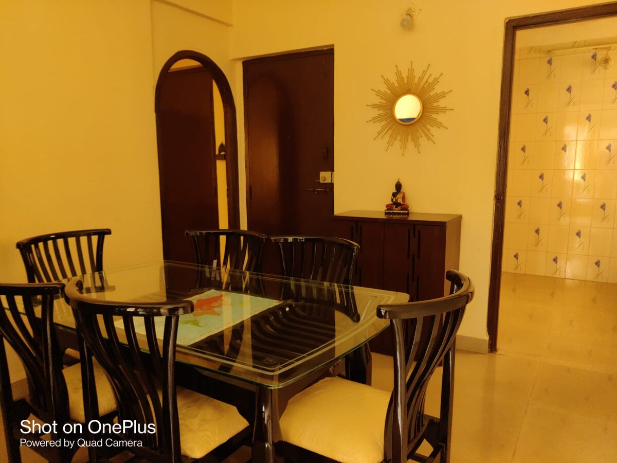 A private room in shared Apt. Business Bay Yerwada