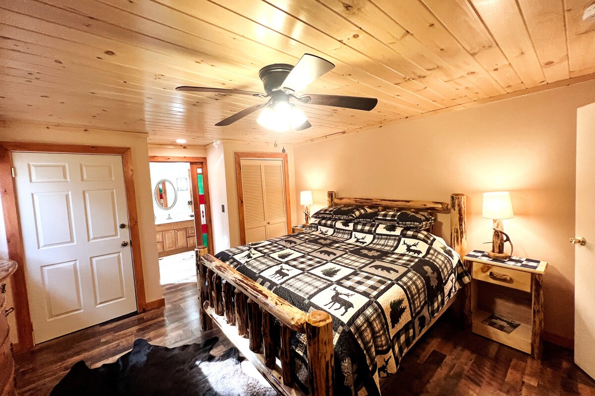 舒适的Adirondack山间小木屋-可住9人！