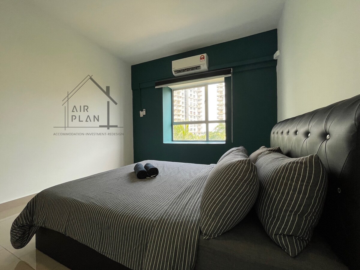 Port Dickson舒适的2卧室单元-最多可入住6人