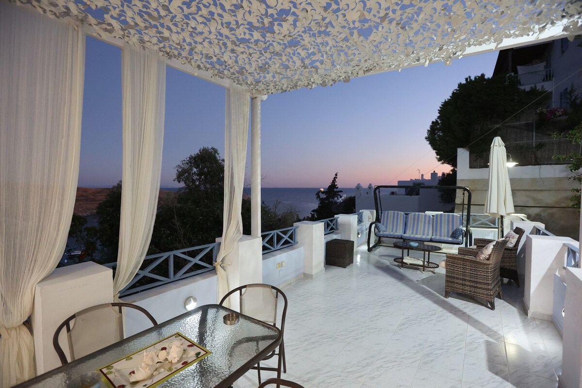 Vacation house with a stunning view-Vari Syros #2