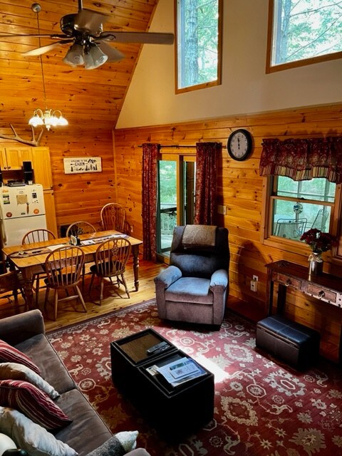 “Little Red Cabin” in the woods