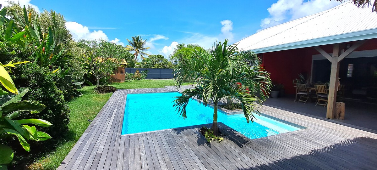 Villa Cocon, piscine, Saint François Guadeloupe
