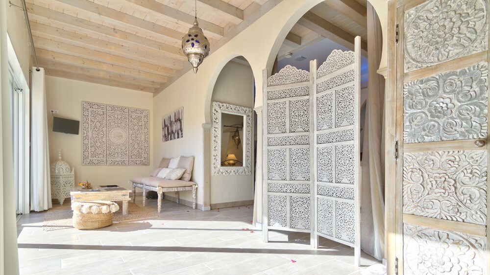 La Ferme Briarde : Suite Riad avec  jacuzzi privé