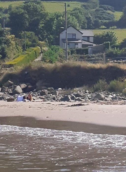 The Bay at Glenariffe beach on the causeway coast