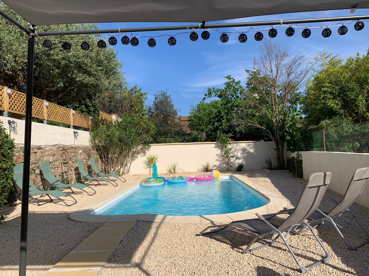 Villa avec piscine dans les Cévennes