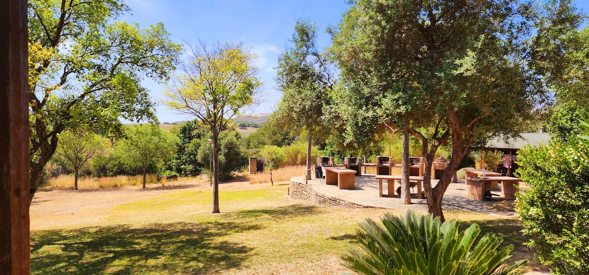 Bungalow con vistas al jardín