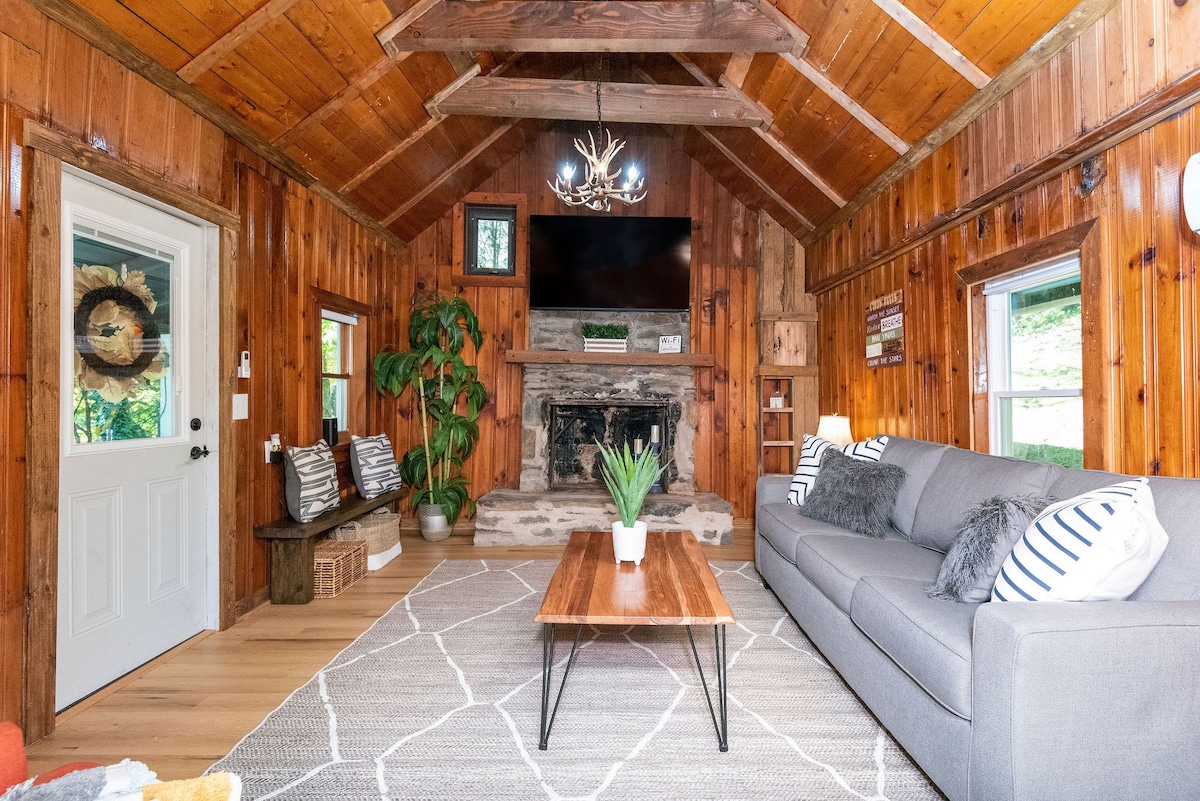 Cozy Mountain Cabin W/Hot Tub and FirePit