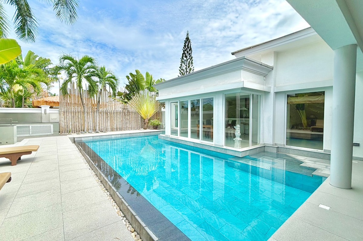 Pool Villa Pattaya H52 | 四卧室豪华泳池别墅 - 带泳池