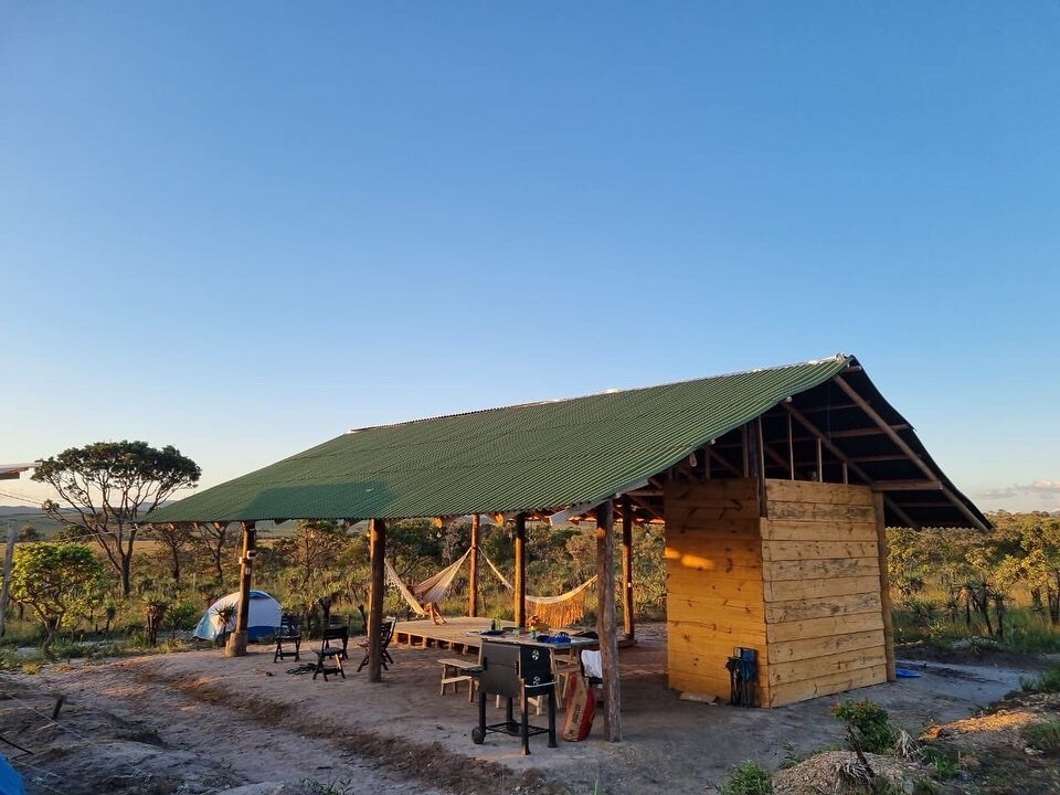 Acampamento magnífico na Chapada