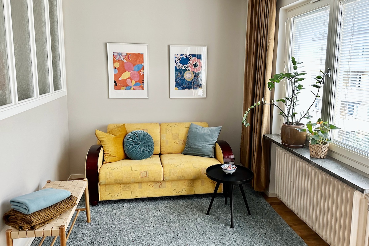 Bright Studio apt in residential area Fridhemsplan