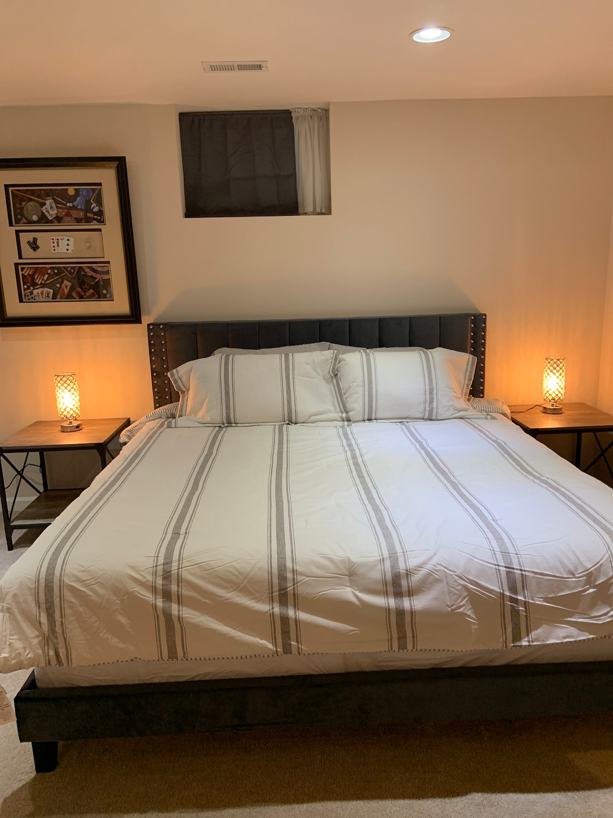 Warm & Inviting Guest Suite with King Bed