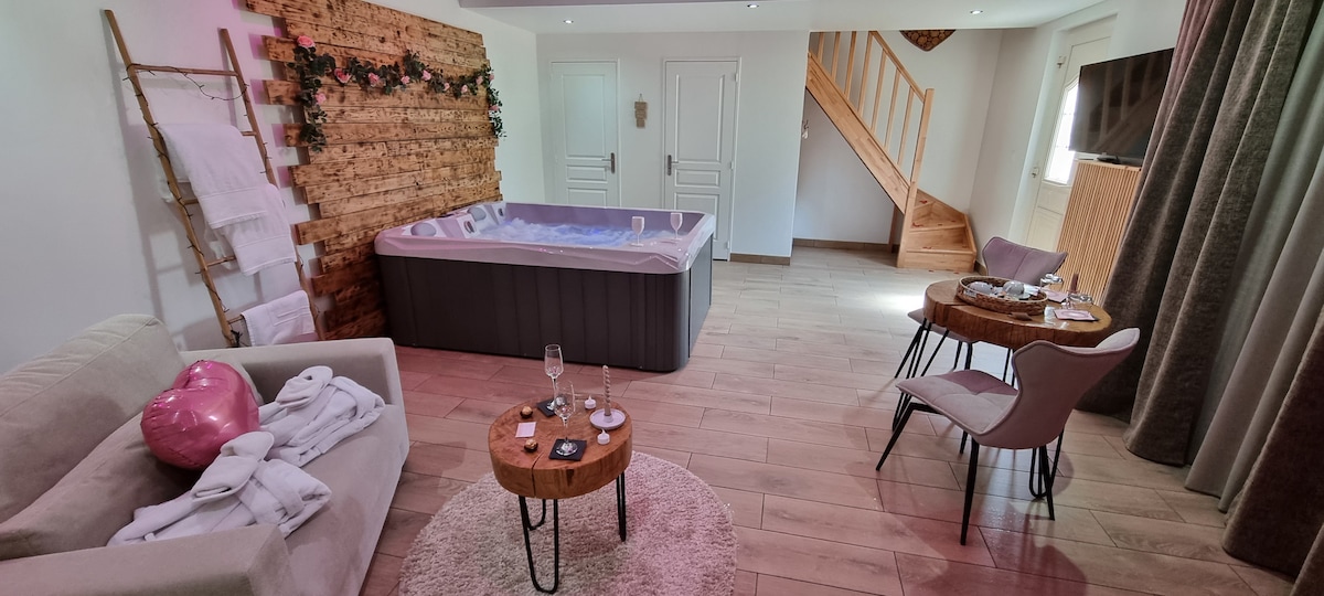 Gîte: sauna et jacuzzi privatif, Oise, Picardie