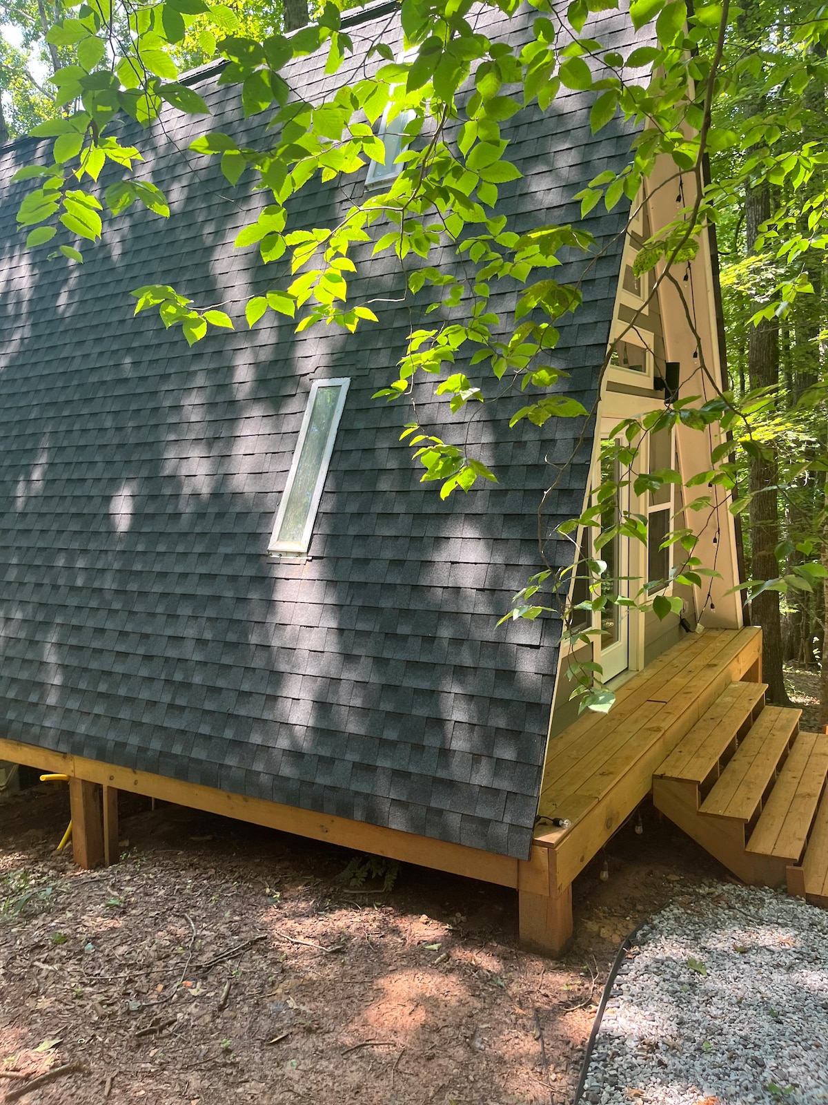 An Enchanted A-Frame Retreat