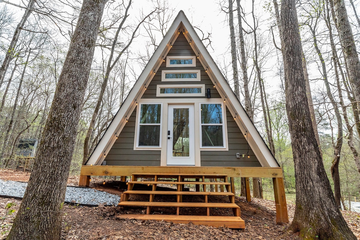 An Enchanted A-Frame Retreat