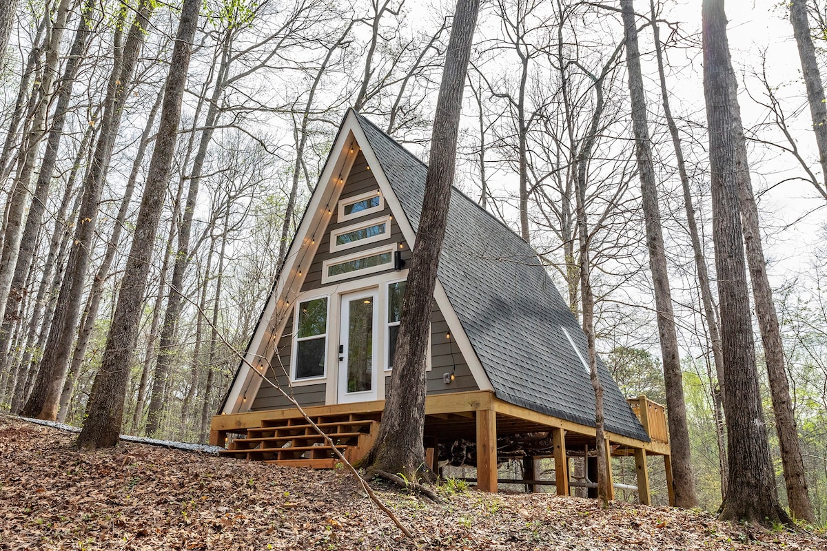 An Enchanted A-Frame Retreat