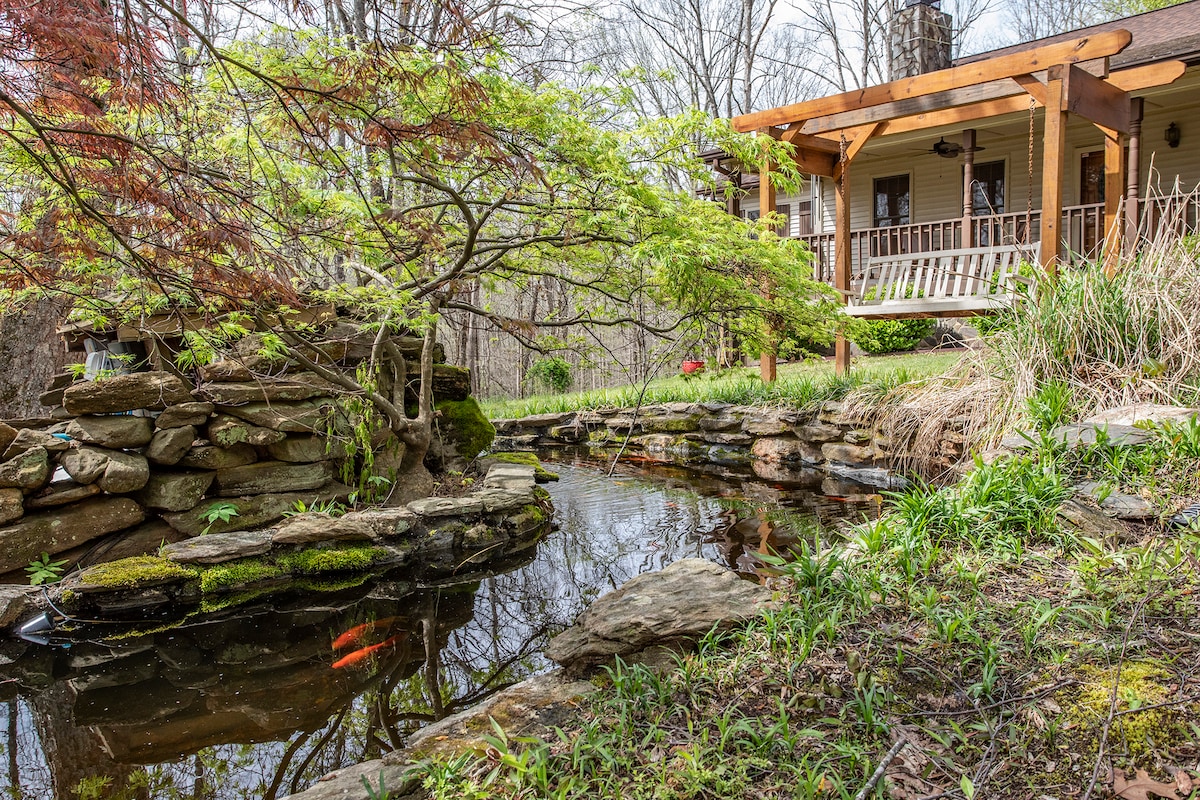 An Enchanted A-Frame Retreat