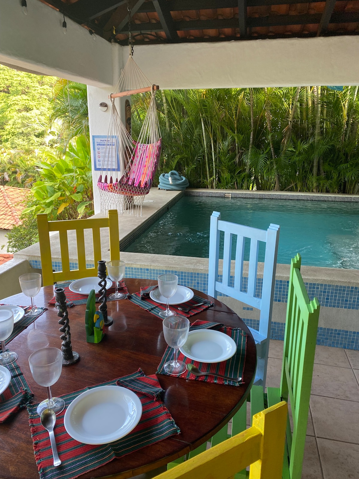 Tropical Beach Villa with Pool